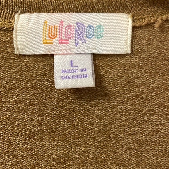 Long mustard color cardigan - Picture 2 of 4